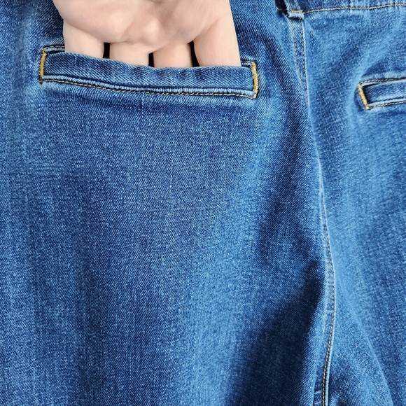 Banana Republic High Rise Straight Fit Relaxed Jeans Size 31/12 EUC - Picture 7 of 13